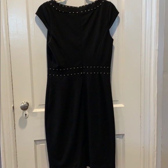 EUC White House Black Market Studded Dress Size 8 - Picture 3 of 6